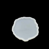 Tırtıklı Bardak Altı Reçine Epoksi Kalıp - Yuvarlak - B6 thumbnail 1