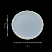 Yuvarlak Bardak Altı Reçine Epoksi Kalıp - B2 - 3