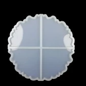 Reçine epoksi Kalıp 10*10 CM 4'lü Bardak Altı - ÇB7 thumbnail 1