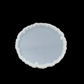 Tırtıklı Yuvarlak Bardak Altı Reçine Epoksi Kalıp - B1 - 1