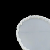 Tırtıklı Yuvarlak Bardak Altı Reçine Epoksi Kalıp - B1 - 2