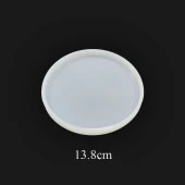 Reçine Epoksi Kalıp Daire Bardak Altı -Kod:195 - 1