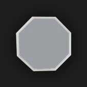 Bardak Altı Reçine Epoksi ve Beton Kalıbı - Sekizgen -Kod:190 thumbnail 1