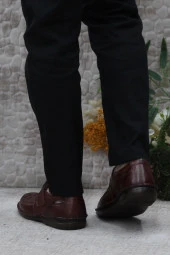 Mehmet Mete 2115 Taba Alme Comfort İç Ve Dış Hakiki Deri Erkek Ayakkabı thumbnail 4