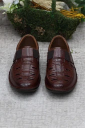 Mehmet Mete 2115 Taba Alme Comfort İç Ve Dış Hakiki Deri Erkek Ayakkabı thumbnail 6