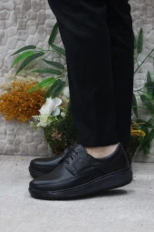 Mehmet Mete 800 Siyah Showmen Hakiki Deri Erkek Ayakkabı thumbnail 3
