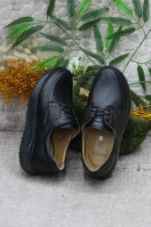 Mehmet Mete 800 Siyah Showmen Hakiki Deri Erkek Ayakkabı thumbnail 6