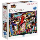 Ca Games Puzzle 1000 Parça Soyut Yüz Ca1000-7029 - 1