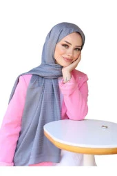 Kibrit Desen Pamuk Jakar Şal (GRİ) thumbnail 1