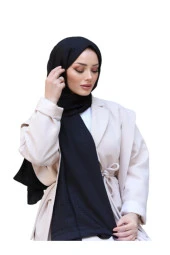 Kibrit Desen Pamuk Jakar Şal (SİYAH) thumbnail 2