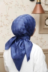 Dama Desen ipeksi Pamuk Jakar Eşarp thumbnail 2