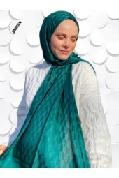 Koza Desen Benetton Pamuk'lu Jakar Şal thumbnail 1