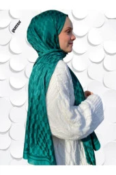 Koza Desen Benetton Pamuk'lu Jakar Şal thumbnail 3