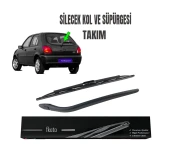 Ford Fiesta Arka Cam Silecek Kolu Ve Süpürgesi Takımı 1996-2002 - 1