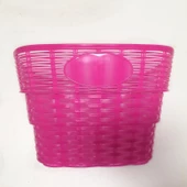 Bisiklet Ön Sepet Hasır Plastik Büyük Boy - 1