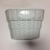 Bisiklet Ön Sepet Hasır Plastik Büyük Boy - 4