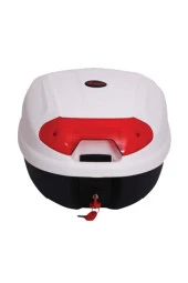 Motorsiklet Arka Çanta 32 Litre Beyaz Renk thumbnail 1