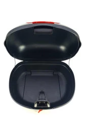 Arwic Motosiklet Arka Çanta 46 Litre Topcase Kızaklı Siyah thumbnail 4