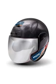 Ucuz Belgesiz Motosiklet Motorcu Yarım Kask Siyah - 1
