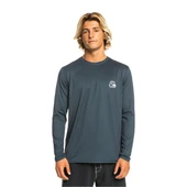 Quiksilver EQYWR03381 Heritage Heather Ls Erkek Yüzücü Tişörtü - 1