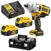 DEWALT DCF961P2 Kömürsüz 18V 5.0 Ah Çift Akülü 1/2" Somun Sıkma - 1