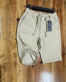 Demente Erkek Kayra Kumaş Beli Lastikli Şort Jogger - 7