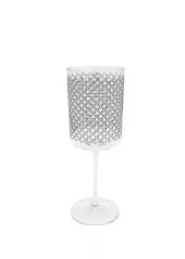Decorium Cam 2 li şarap kadehi tartan M06555 - 1