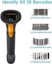 ZEBRA SYMBOL LS2208 1D LAZER KABLOLU BARKOD OKU. STAND LS2208-SR20007R-UR - 4