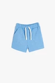 Koton Erkek Bebek Basic Şort Beli Bağlamalı Cep Detaylı - 1