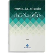 OSMANLICA İMLA MÜFREDATI  ALİ KURT  HAYRAT NEŞRİYAT - 1