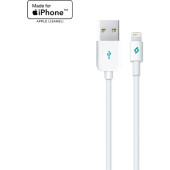 Ttec iPhone Uyumlu MFI Apple Lisanslı Şarj ve Data Kablosu Beyaz 2DKM01B - 1