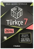 Tudem 7.Sınıf Türkçe 3 Boyut - 1