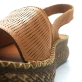 Janestt Kadın Hakiki Deri Dolgu Topuk Sandalet 107-206151-01 - 5