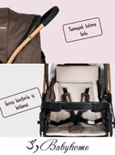 Baby Home 760 Gold Çift Yönlü Bebek Arabası Ve Nanny Bebek Oyun Parkı Yatak Beşik - 8