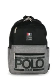 Cambridge Polo Club Street Style Dört Bölmeli Unisex Okul Sırt Çantası Siyah / CPO4016.001 thumbnail 1