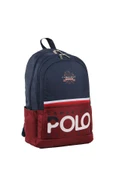 Cambridge Polo Club Preppy II Çift Ana Bölmeli Unisex Okul Sırt Çantası Lacivert / CPC3019.011 thumbnail 2