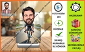Bisiklete Binen Adam Karikatür Biblo,Sevgiliye Hediye,Doğum Günü Hediyesi - 1