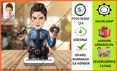 Emniyet Mensubu Polis Bayan Karikatür Biblo,Sevgiliye Hediye, thumbnail 1