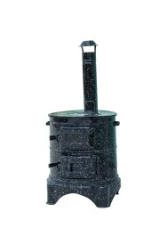 Conforde Emaye İki Kapaklı Mangal, Saç Kavurma ve Kamp Sobası - 1