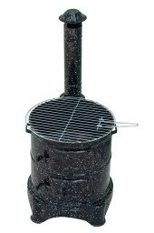 Conforde Emaye İki Kapaklı Mangal, Saç Kavurma ve Kamp Sobası - 4