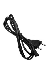 Ac Power Güç Kablosu Tv-radyo -notebook Adaptör Için 2 Pin Teyip Fişi 2 M - 2