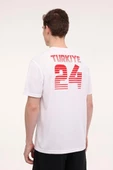 Lotto M-BILLY TEE 4FX 101930086 Erkek Tişört Beyaz S-XXL - 4
