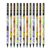 Adel Blackline Mozaik Yuvarlak HB Kurşun Kalem 12 Adet thumbnail 1