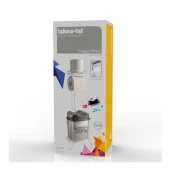 Tekno Tel MG-098 Ayaklı Yedekli Wc Kağıtlık + Çöp Kovası Krom - 4