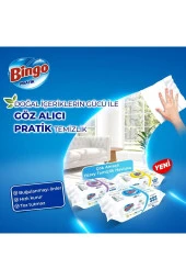 Bingo Pratik Yüzey Temizlik Havlusu Beyaz Sabun 96 X12 (1152 Yaprak) - 6