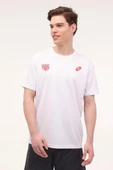 Lotto M-ALLY TEE 4FX 101930084 Erkek Tişört Beyaz S-XXL - 1