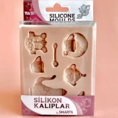 Smarta Silikon Kalıp Çay Seti SK1013029 - 1