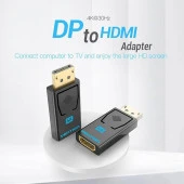 Vention Display Port Hdmi Çevirici Displayport Erkek Hdmi Dişi 4K - 3