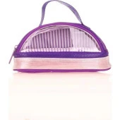 KAUKKO CRESCENT MAGIC DREAMS KALEM ÇANTASI (LEATHER PURPLE) - 1