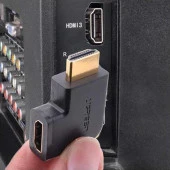 Ugreen Hdmi Erkek To Hdmi Dişi 90 Derece Yatay Çevirici - 2